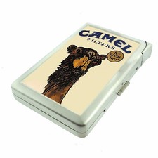 Vintage Turkish Cigarette Case with lighter ID Holder Wallet picture
