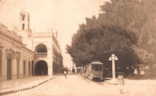 UNSEEN CUBA CUBAN HAVANA STREETCAR TRANVIA RPPC 1927 ORIG PHOTO MA30 picture