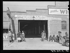 Photo:Wendell North Carolina 1939 Warehouse Tobacco Stem Factory Workers picture