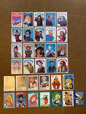 Lot of 33 Ringling Bros Barnum & Bailey Clown Trading Cards Photos Bio College picture