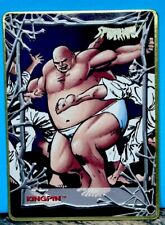 RARE SPIDER-MAN MARVEL METAL CARD Spider-Man /12000 Kingpin 🔥 SP GOLD 90’s picture