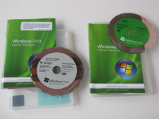 Microsoft Windows Vista Home Premium Software PC DVD Disks w/ Case NO LICENSE picture