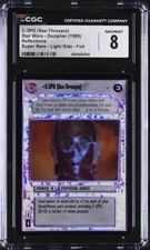 FOIL *C-3PO (See-Threepio)* CGC 8 NM/Mint Star Wars CCG Reflections picture