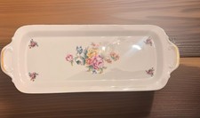 VTG Limoges France S.S. Oceanic Winter 1980 Cruise Floral Porcelain Tray HTF EUC picture