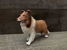 Vintage 2004 Safari Ltd Wild Safari Lassie Cake Top Collie Dog Figure Animal Toy picture
