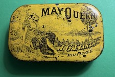 May Queen by J.G. Flint Co. Scarce Early Pocket Tin picture