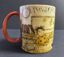 Lang I Need Coffee Now Mug Cup Secretary Office Desk Job Dan DiPaolo Art Gift picture