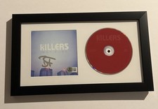 BRANDON FLOWERS SIGNED HOT FUSS CD FRAMED THE KILLERS BAND LEAD SINGER BAS COA picture