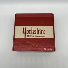 Vintage Yorkshire Cigar Box Tipped Cigarillos Sears Exclusive picture