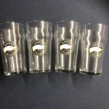 Goose Island Beer Co 4-16.oz Pint Bar Glasses CHICAGO, Illinois EST1988 New Lot picture