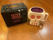 SHAG Skull Tiki Ceramic Mug Cup 2006 Josh Agle Deadstock w/ Original Box picture