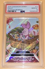 Piglet #d PSA 10 Low Pop Insert Seasons Reserve 2025 Kakawow Disney Phantom Card picture