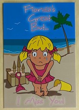 Postcard FL. Florida... I Miss You picture