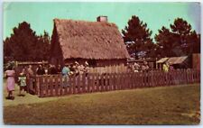 Postcard - Plimoth Plantation, Inc., First House, Plymouth, Massachusetts, USA picture