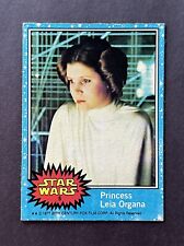 1977 Topps Star Wars PRINCESS LEIA ORGANA #5 Rookie RC picture