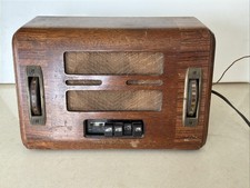 Vintage 1930’s General Electric Wooden Tube Radio. ModelGD-60? picture