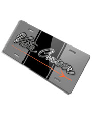 Oldsmobile Vista Cruiser Emblem 1964 - 1969 Aluminum License Plate 16 colors USA picture