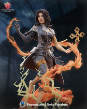 1:8 Lune Clair Obscur Expedition 33 Fan Art UNPAINTED Resin Garage Kit picture