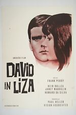 DAVID AND LISA exYU movie poster 1962 KEIR DULLEA & JANET MARGOLIN FRANK PERRY picture
