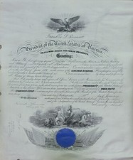 1939 President Franklin D. Roosevelt  US Navy Naval Officer Promotion  19