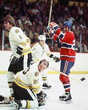 Steve Shutt Of The Montreal Canadiens Celebrates Goal 1970s ICE HOCKEY OLD PHOTO picture