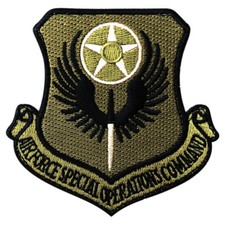 AFSOC Air Man  Special Operations Command Patch [Hook-3 inch-MTA9] picture