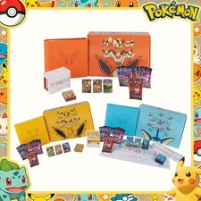 Pokemon TCG S-Chinese Eevee Advanced Gift Box Vaporeon Flareon Jolteon Sealed picture