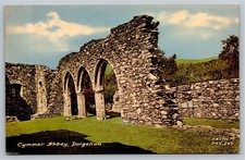 Cymmer Abbey Dolgellau Wales Frith Ruins Air Mail Postcard 1974 picture