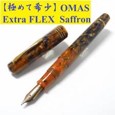 Unused  OMAS Fountain Pen Saffron Paragon Extra Flex picture