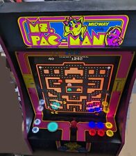 Arcade Arcade1up Ms. PacMan upgraded PartyCade with 19