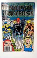 Official Handbook Marvel Universe #19 Marvel 1987 Newsstand Comic Book picture