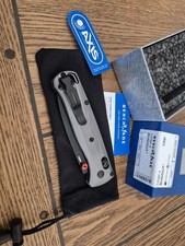 Benchmade Bugout M390 Blade Steel 535BK-4 Gray Aluminum Handle Knife picture