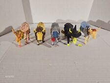 6 Piece Lot Cowparade wizard of oz collection figurines Damage picture