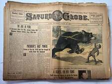 Newspaper - Saturday Globe Utica Saturday August 11, 1917 picture