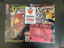 Rare 20 DC Comics Collector's Pack SUPERMAN DOOMSDAY 1993 SEALED picture