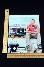 1999 Fatboy Slim Norman Quentin Cook Portrait Magazine Page Print Ad Poster 90s picture
