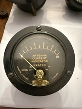 Vintage Weston Antenna Current Meter Model 507 picture
