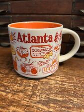 Starbucks Atlanta Georgia Been There Series Across The Globe 14oz Coffee Mug NM+ picture