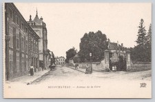 Neufchateau France Avenue de la Gare ND Phot. Early 1900s Street Scene Postcard picture
