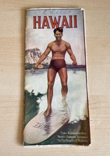 Antique Vintage Hawaii DUKE KAHANAMOKU Surfer Travel Brochure 1918 Hawaiian Rare picture