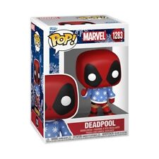 Funko Pop Marvel Holiday DEADPOOL SWEATER #1283 IN STOCK USA SHIPPING Vinyl picture