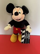 RARE VINTAGE Mickey Mouse Movie Director Clapper Plush Disney MGM STUDIOS 14” picture
