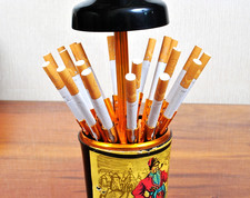 RAR vintage new table Cigarette Case in the shape of a bottle - Spotykach 1970s picture
