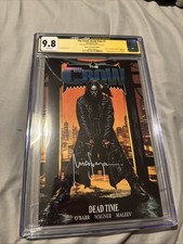 The Crow: Dead Time #1 CGC 9.8 JSA Signed Mico Suayan Embossed Spot Foil picture