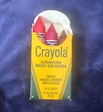 Vintage Crayon Avon Crayola Lip Gloss Chocolate Strawberry Grape Binney & Smith picture