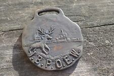 Antique I.B.P.O.E.W. Elks Medal Badge Watch Fob picture