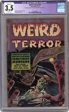 Weird Terror #6 CGC 3.5 RESTORED 1953 4325200002 picture