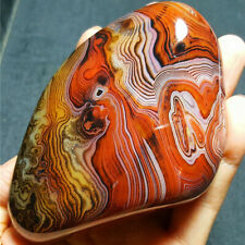 HOT300G Natural Polished Banded Agate Crystal Madagascar AE22+ picture