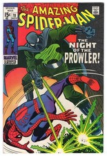 Amazing Spider-Man 78 1969 Marvel Comics F 6.0 1st App Prowler Gwen Stacy picture