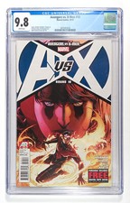Avengers vs. X-Men #10 CGC 9.8 White Pages (2012) Marvel Comics picture